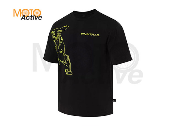 Футболка FINNTRAIL Snowmobile 6715 Black